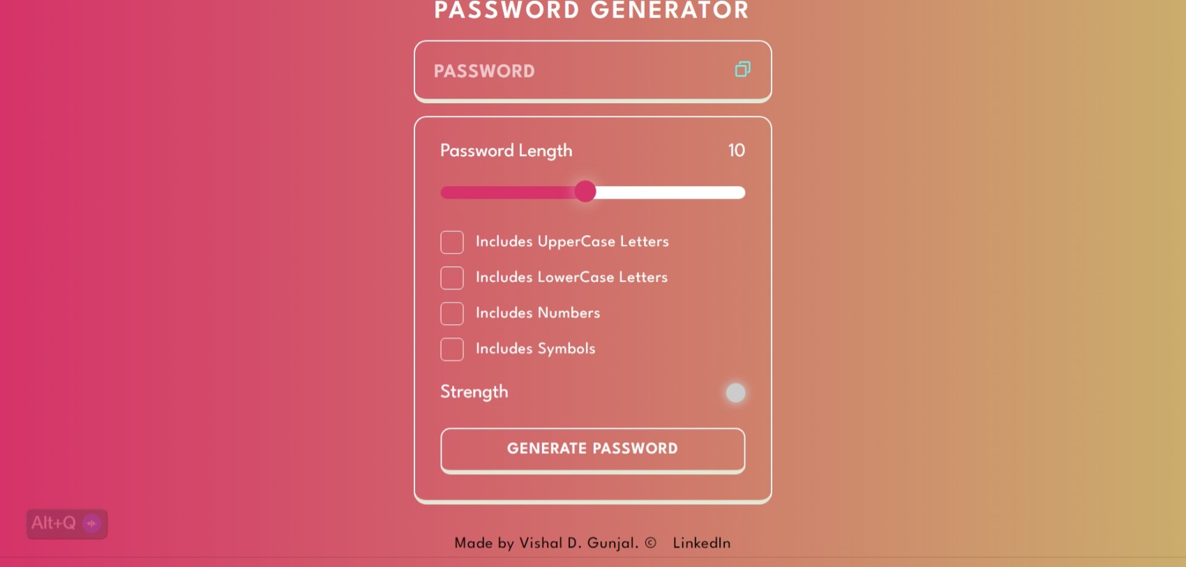 PassGen - Password Generate